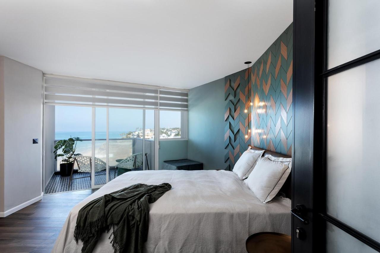 Sea View Stylish 1Br With Balcony By Beachfront Stay Herzliya ภายนอก รูปภาพ